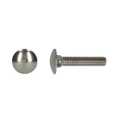 PGB boulon a bois DIN 603/555 M 6X 60 inox A SA1603060060 SA1603060060