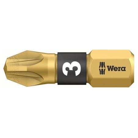 Wera embout de vissage diamant Pozidriv 855/1 BDC SB PZ3 x 25mm