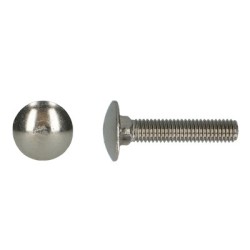 PGB boulon a bois DIN 603/555 M10X 60 inox A SA1603100060 SA1603100060