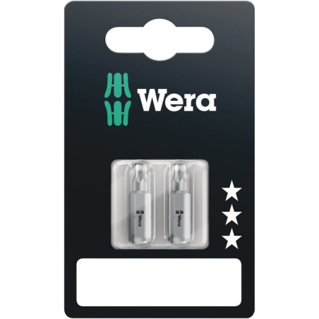 Wera embout de vissage Torx 867/1 Z SB TX25 x 25mm /2pcs