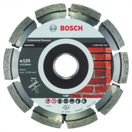 Bosch disque diamanté Expert For Mortar Ø125mm