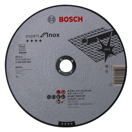 Bosch disque à tronçonner Expert For Inox Rapide Ø230mm