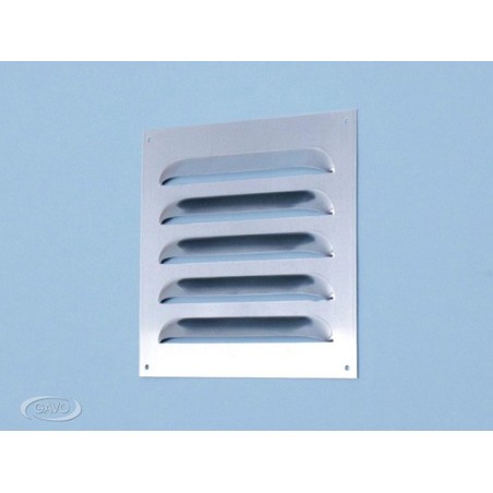 Gavo 6-2515A grille en aluminium satiné 250x150mm