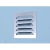 Gavo 6-2515A grille en aluminium satiné 250x150mm