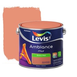 Peinture résistante à la chaleur Levis Noir mat 0,25 L.