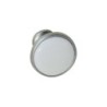 Bouton de meuble en porcelaine blanc Ø30x25mm /6pcs