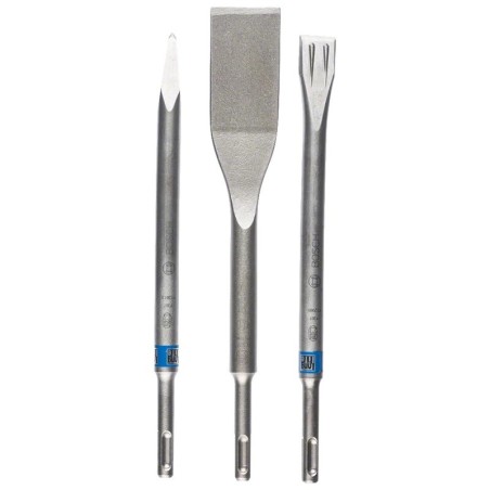 Bosch set de 3 burins SDS PLUS