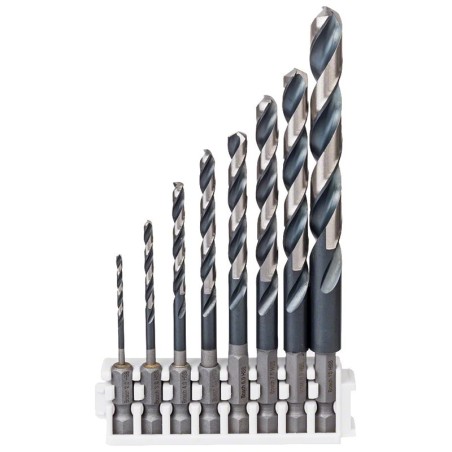 Bosch set de 8 forets hélicoïdaux HSS Impact Control