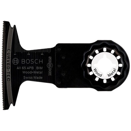 Bosch lame plongeante pour outils multi-fonctions AII 65 APB 65x40mm