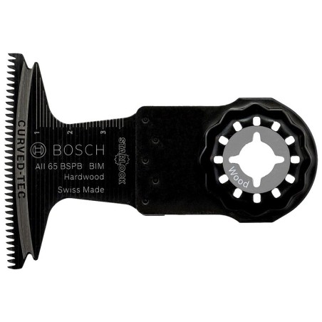 Bosch lame plongeante pour outils multi-fonctions AII 65 BSPB 65x40mm