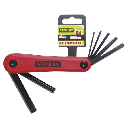 Stanley jeu de 7 clés mâles 1,5-6mm