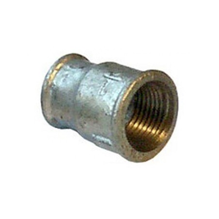 Manchon réduit galvanisé 3/4" F x 1/2" F