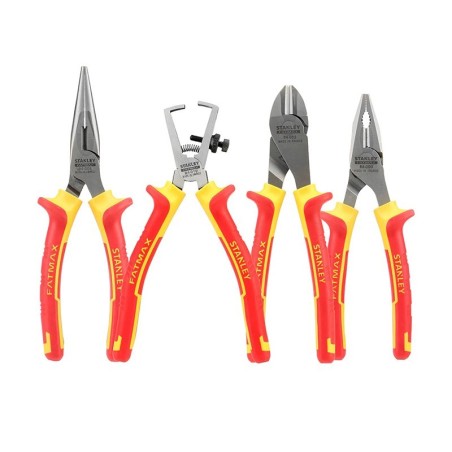 Stanley set de 4 pinces VDE