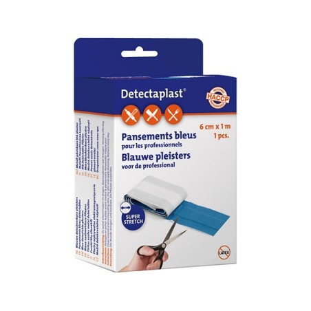 Detectaplast pansement élastique 6cm x 1m