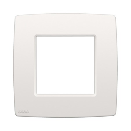 Niko plaque de recouvrement simple - blanc 83x83mm