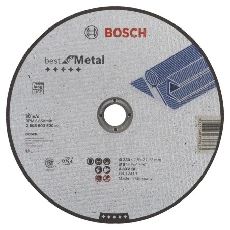 Bosch disque à tronçonner Best For Metal Ø230mm