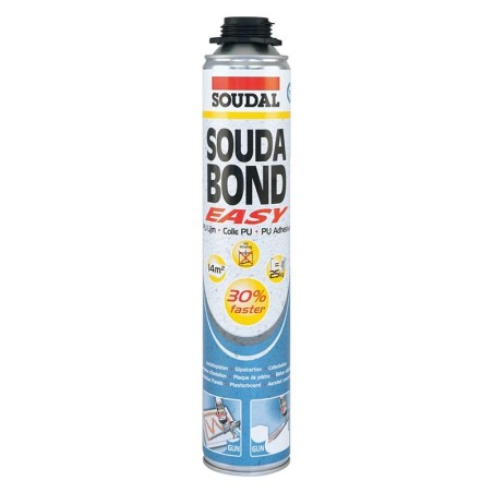 Soudal Soudabond Easy 1K mousse-colle PU GUN 750ML