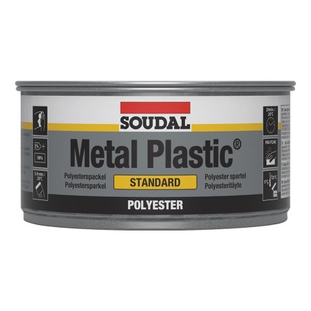 Soudal Metal Plastic gris 2kg