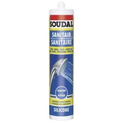 Soudal silicone sanitaire...