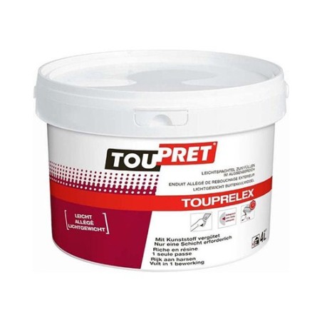 Toupret Touprelex enduit de rebouchage allégé 4L