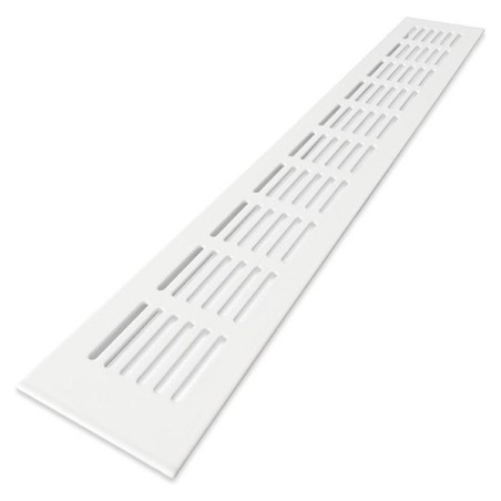 Gavo G61-4008W profilé de ventilation en aluminium blanc 400x80mm