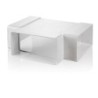 Branchement T en PVC blanc 110x54mm