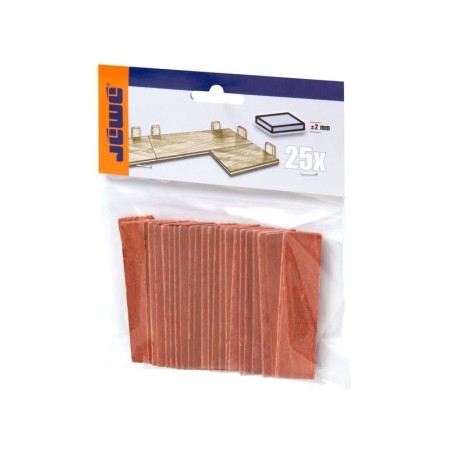 CanDo cales d'emplacement en bois 2mm /25pcs