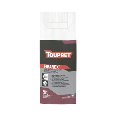 Toupret Fibarex enduit polyvalent 5kg