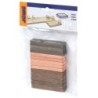 Cando assortiment de cales pour parquet 6-8-10mm /15pcs