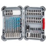 Bosch coffret 35 embouts de vissage Impact Control et forets Multi Construction Pick And Click