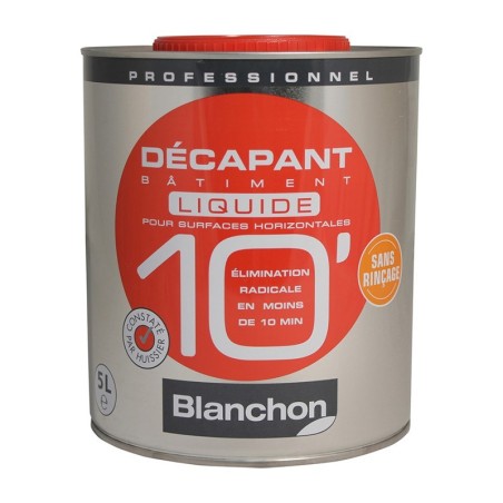 Blanchon décapant bâtiment 10min liquide 5L