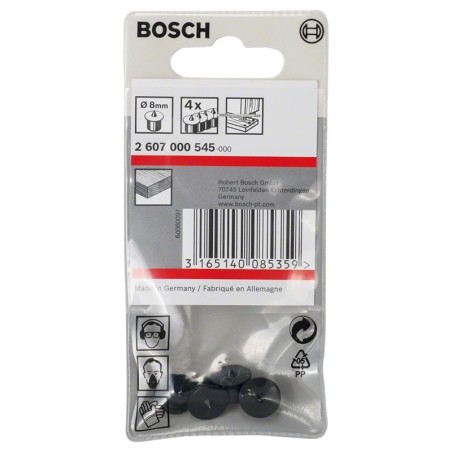 Bosch 4 centreurs de tourillons 8mm