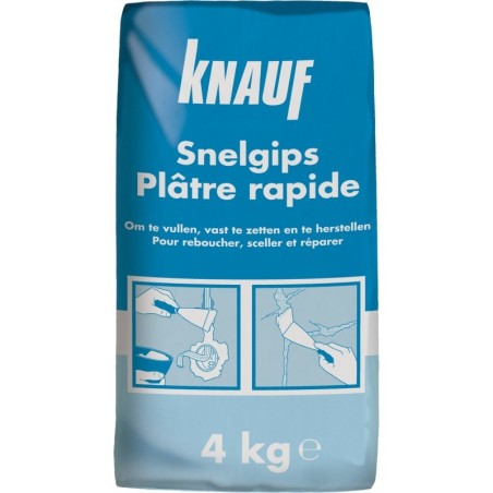 Knauf plâtre à prise rapide 4kg