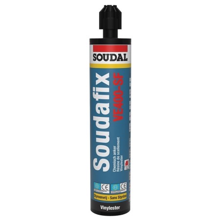 Soudal Soudafix VE400-SF mortier de scellement chimique 280ML