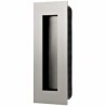 Poignée de porte encastrable rectangulaire en acier inoxydable 52x107mm