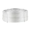 Ledent fil ligature en acier galvanisé gris 0,9mm x 50m