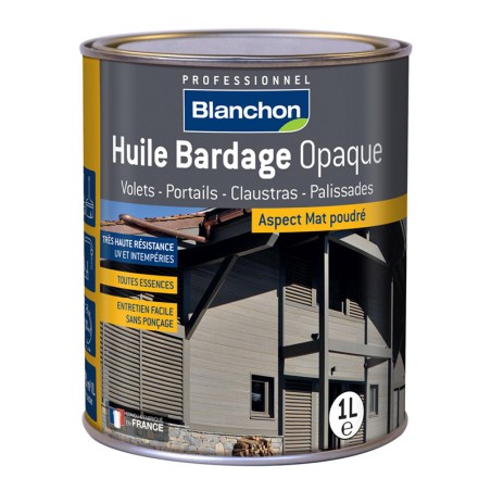 Blanchon huile Bardage Anthracite 1L