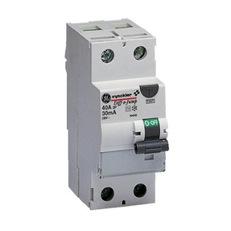 ABB Vynckier interrupteur différentiel 2P 63A 300MA