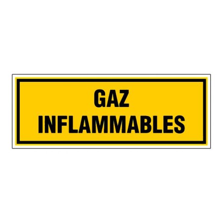 Novap panneau - gaz inflammables 330x200mm