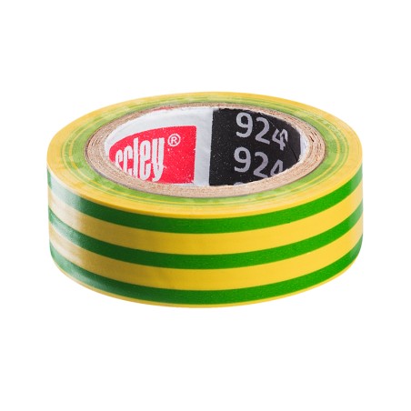 rubant isolant jaune/vert 19mm x 10m