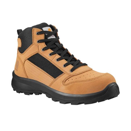 Carhartt Michigan Rugged Flex S1P Midcut Zip Wheat