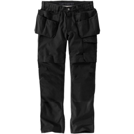Carhartt Steel Rugged Flex Relaxed Fit Ripstop Double-Front Cargo Work Pant Black