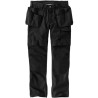Carhartt Steel Rugged Flex Relaxed Fit Ripstop Double-Front Cargo Work Pant Black