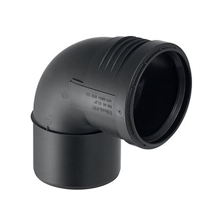 Geberit coude pp noir 90°m 90° GE390424141 GE390424141