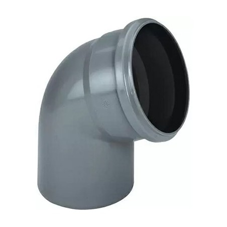 Coude pp gris 40mm 67° 5609010 5609010