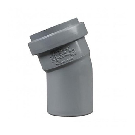 Coude pp gris 50mm 22° SAN00056 SAN00056