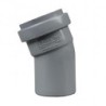 Coude pp gris 50mm 22° SAN00056 SAN00056