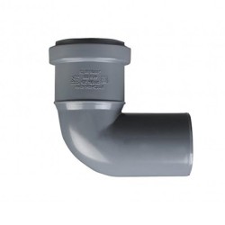 Coude pp gris 50mm 87° SAN00065 SAN00065