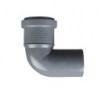 Coude pp gris 50mm 87° SAN00065 SAN00065