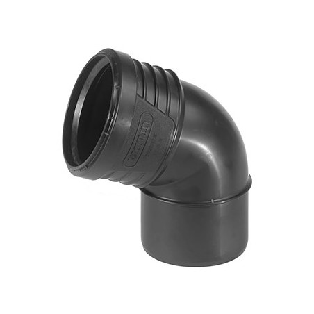 Sitech PP noir coude 50mm 67.5° WAV000022 WAV000022